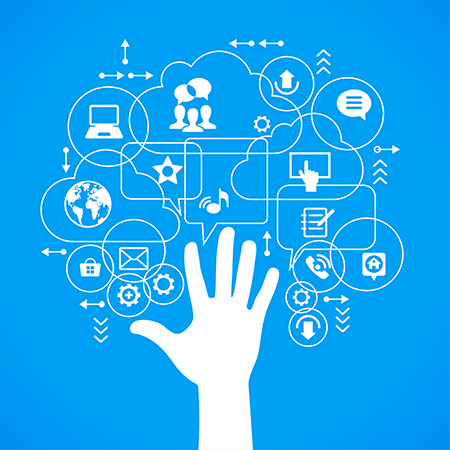 "An online user navigating the digital landscape."